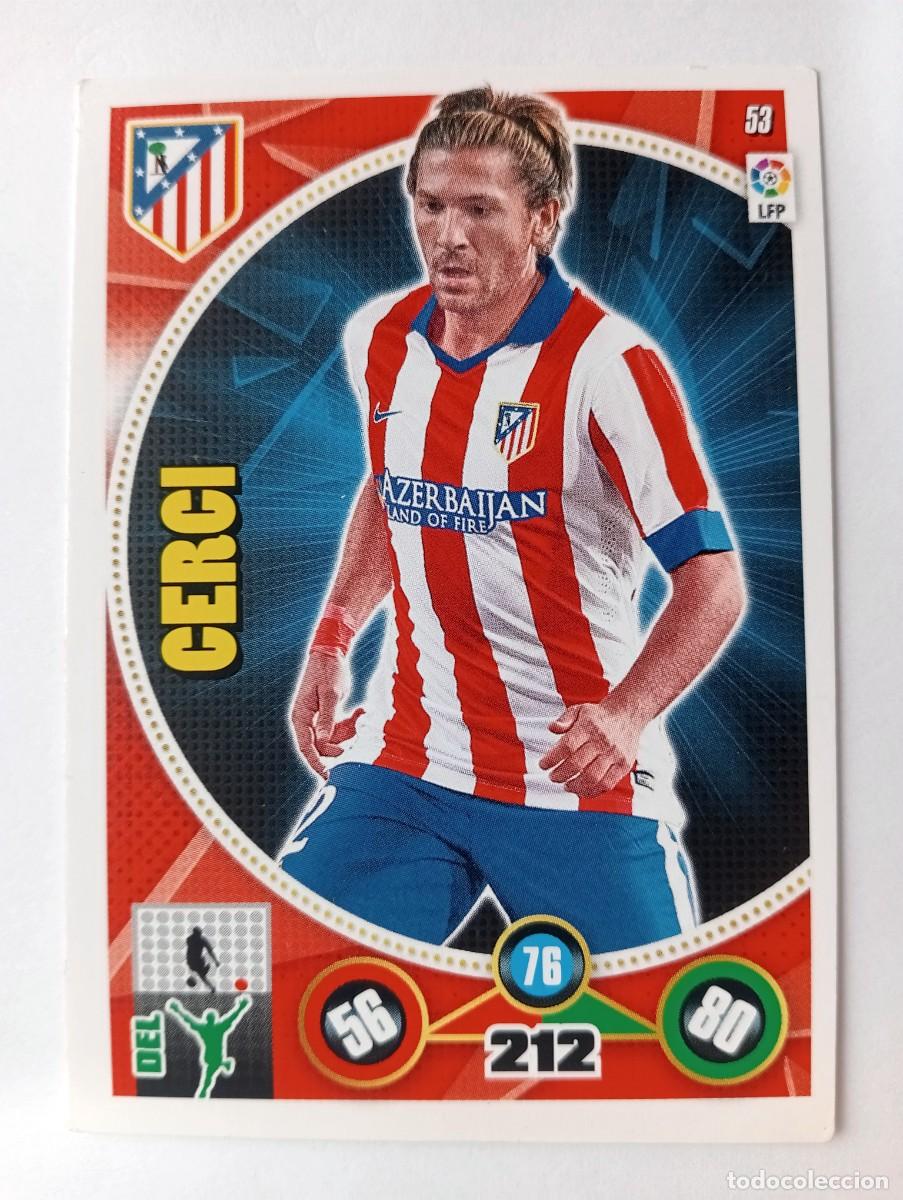 Cromos de Futebol: CROMO FUTBOL ADRENALYN 2014-2015: ATLETICO MADRID CERCI