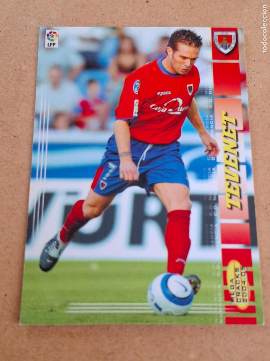 Cartes &agrave; collectionner de Football: MEGACRACKS 2004 2005 04 05 - 223 TEVENET ( ERROR ) - CD. NUMANCIA - CP13