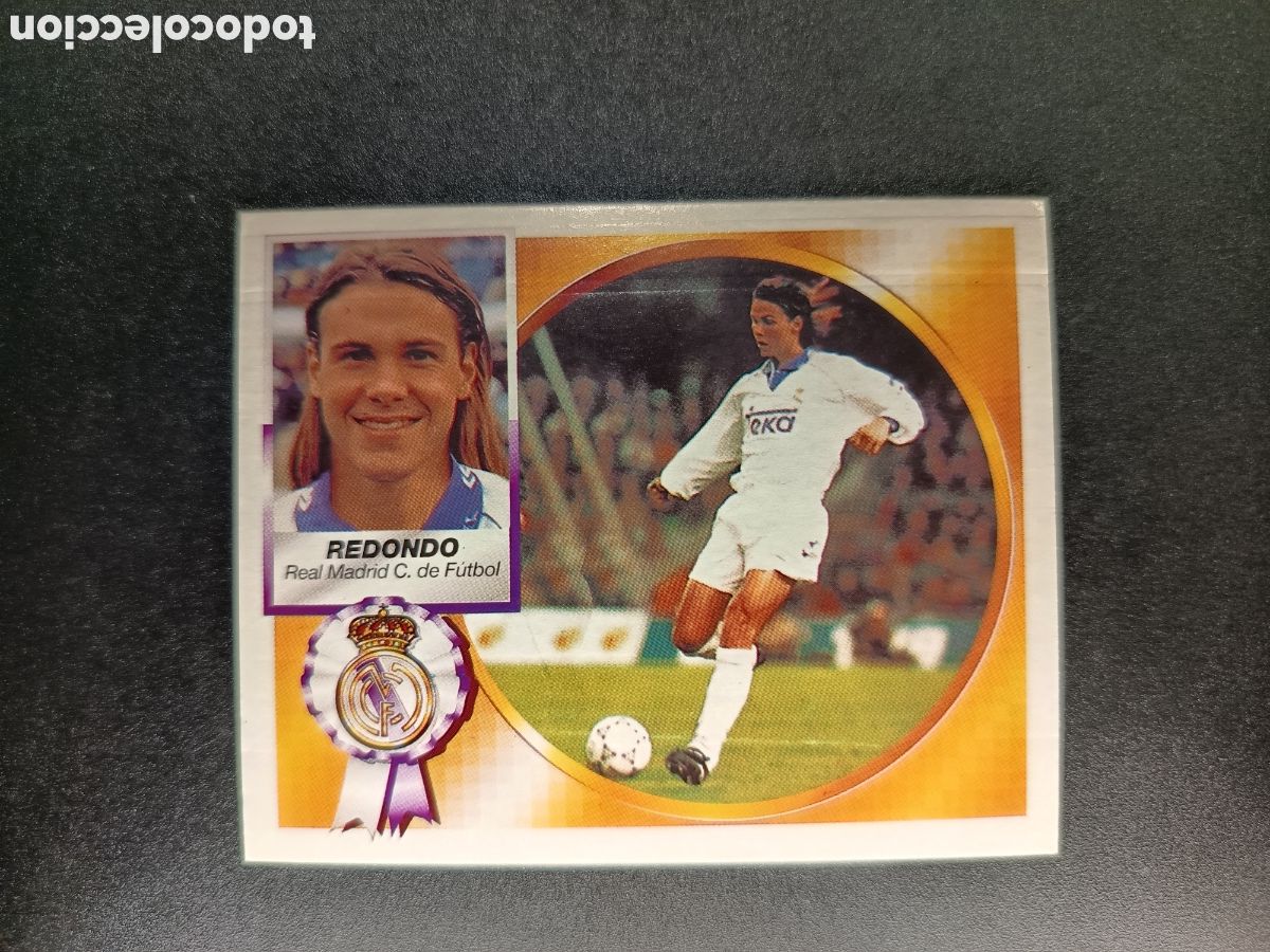 Cromos de f&uacute;tbol: REDONDO REAL MADRID LIGA 94-95 1994-95 1994 1995 EDICIONES ESTE SIN PEGAR