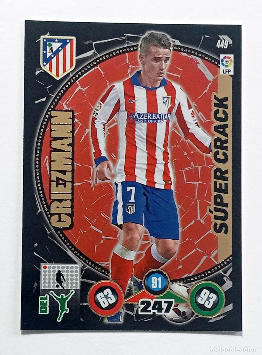 Cromos de Futebol: CROMO FUTBOL ADRENALYN 2014-2015: ATLETICO MADRID GRIEZMANN SUPER CRACK