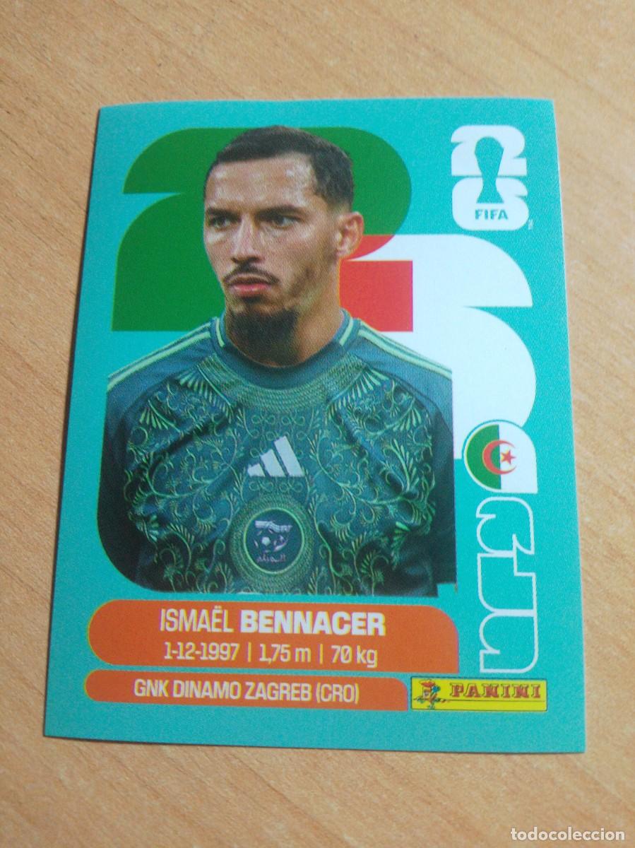Cromos de f&uacute;tbol: BENNACER ARGELIA ALG 8 MUNDIAL FIFA WORLD CUP 2026 26 PANINI STICKERS NUEVO