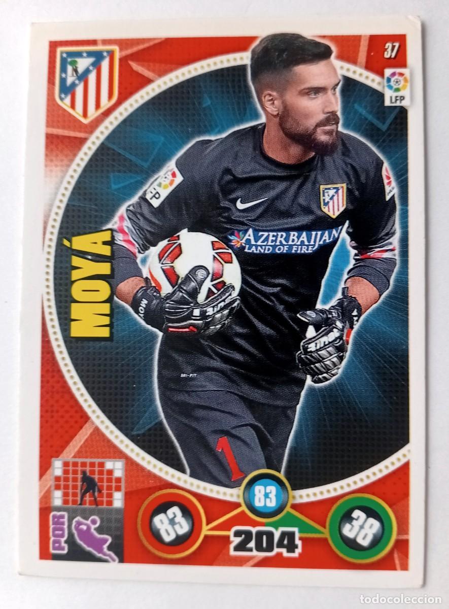Cromos de f&uacute;tbol: CROMO FUTBOL ADRENALYN 2014-2015: ATLETICO MADRID MOY&Aacute;