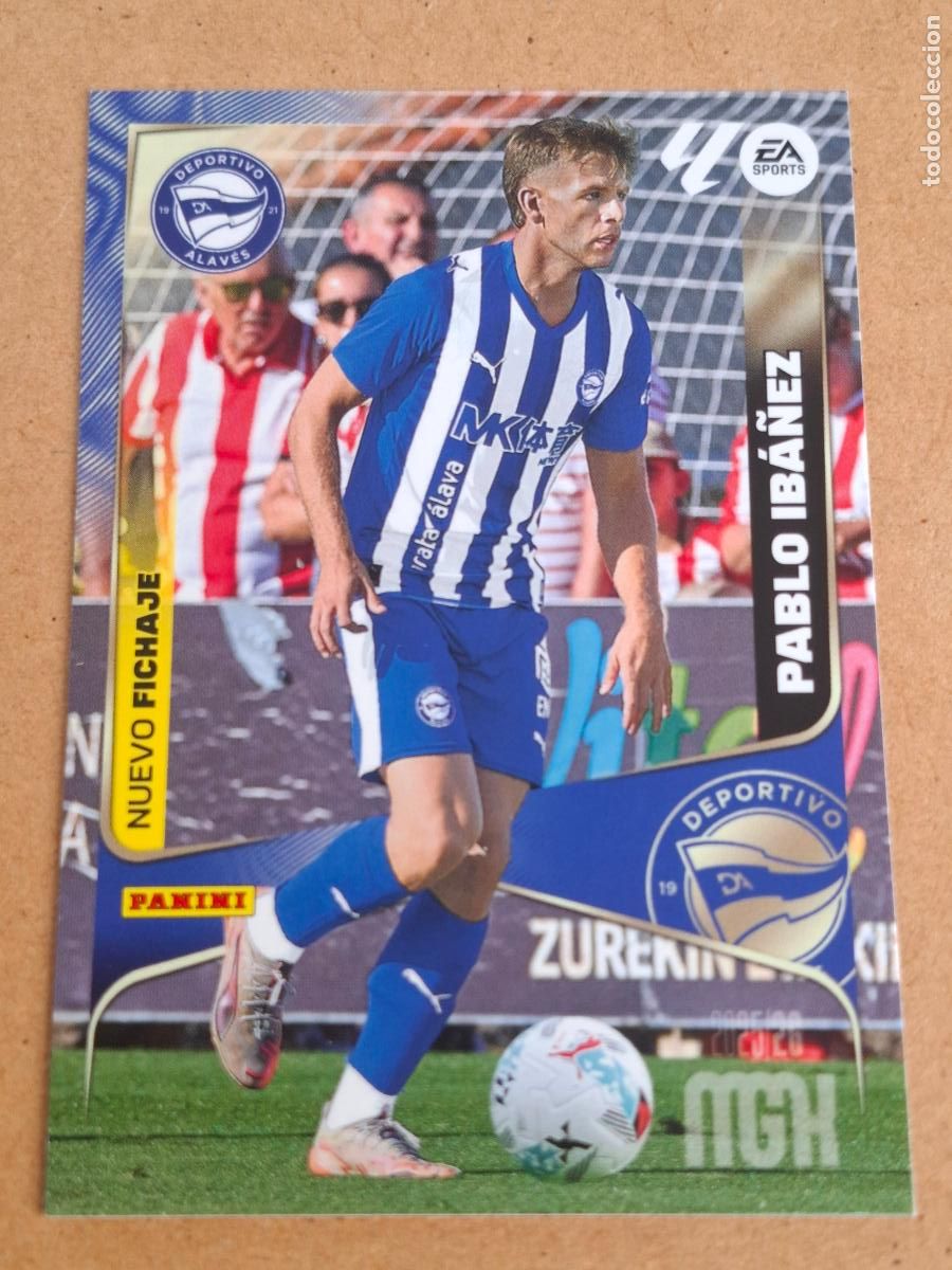 Cromos de f&uacute;tbol: MEGACRACKS 2025 2026 25 26 - 446 PABLO IBA&Ntilde;EZ - D. ALAV&Eacute;S - CP13