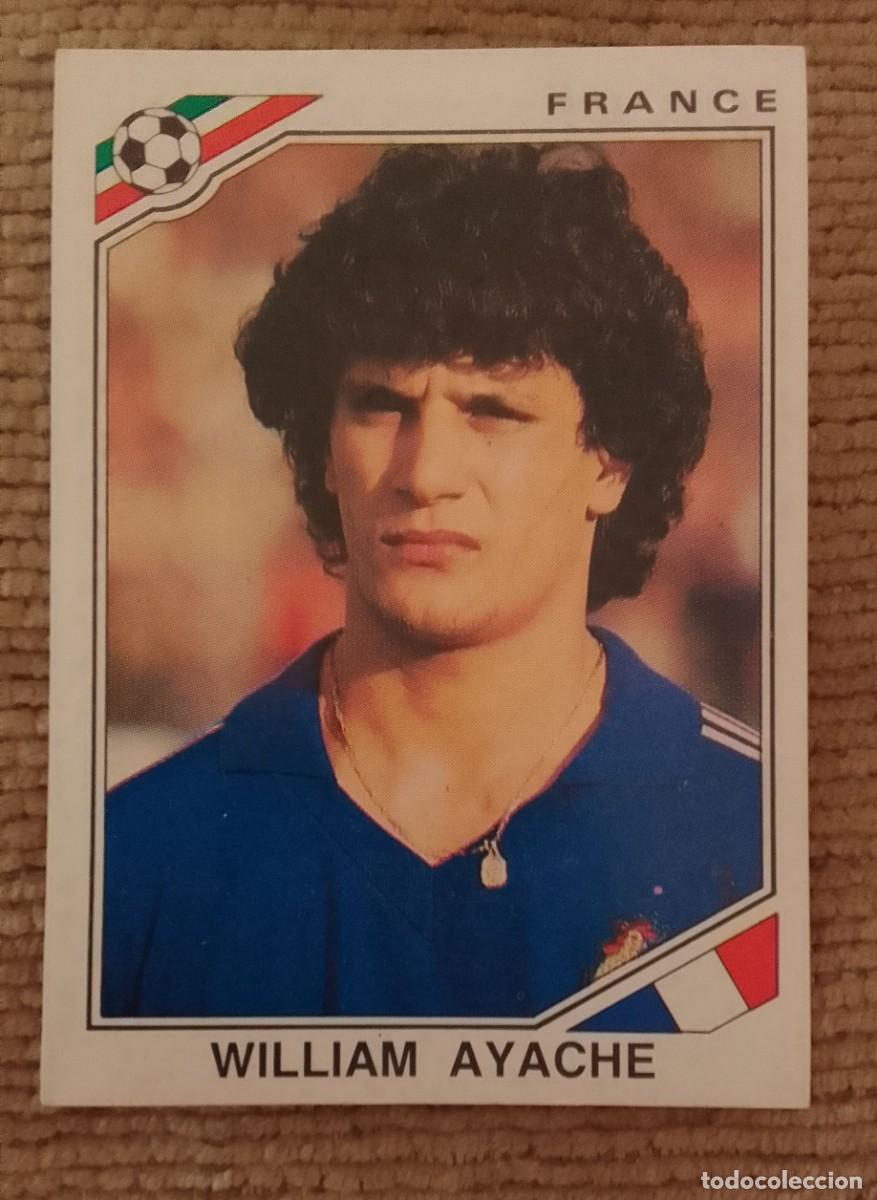 Cromos de f&uacute;tbol: CROMO MEXICO 86. WILLIAM AYACHE. 167. PANINI.