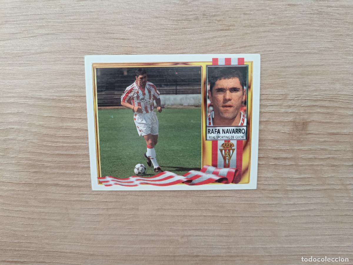 Figurine di Calcio: CROMO DE FUTBOL LIGA ESTE RAFA NAVARRO COLOCA SPORTING SIN PEGAR NUNCA PEGADO 1995 1996 95 96 D726