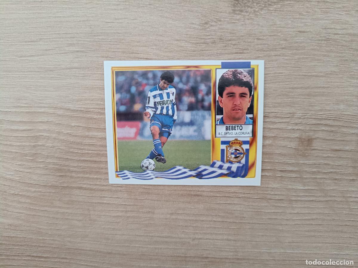 Cromos de Futebol: CROMO DE FUTBOL LIGA ESTE BEBETO DEPORTIVO LA CORU&Ntilde;A SIN PEGAR NUNCA PEGADO 1995 1996 95 96 D726