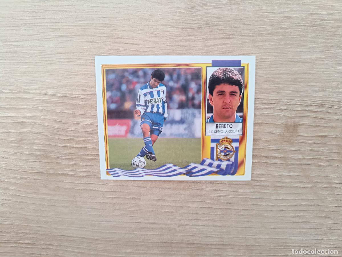 Cromos de Futebol: CROMO DE FUTBOL LIGA ESTE BEBETO DEPORTIVO LA CORU&Ntilde;A SIN PEGAR NUNCA PEGADO 1995 1996 95 96 D726