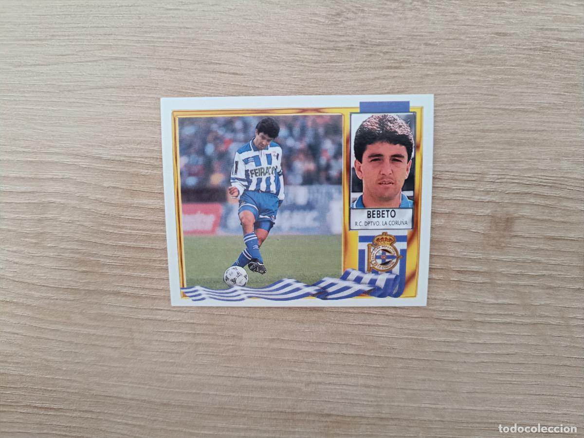 Cromos de f&uacute;tbol: CROMO DE FUTBOL LIGA ESTE BEBETO DEPORTIVO LA CORU&Ntilde;A SIN PEGAR NUNCA PEGADO 1995 1996 95 96 D726