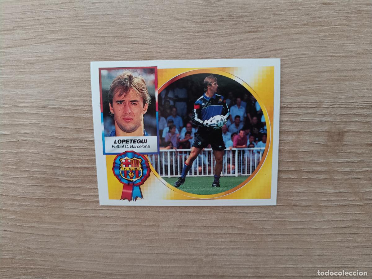 Cromos de f&uacute;tbol: CROMO DE FUTBOL LIGA ESTE LOPETEGUI BARCELONA SIN PEGAR NUNCA PEGADO 1994 1995 94 95 D726