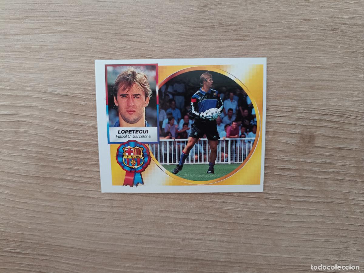 Cromos de f&uacute;tbol: CROMO DE FUTBOL LIGA ESTE LOPETEGUI BARCELONA SIN PEGAR NUNCA PEGADO 1994 1995 94 95 D726