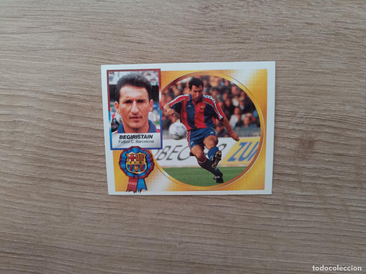 Cromos de f&uacute;tbol: CROMO DE FUTBOL LIGA ESTE BEGIRISTAIN BARCELONA SIN PEGAR NUNCA PEGADO 1994 1995 94 95 D726