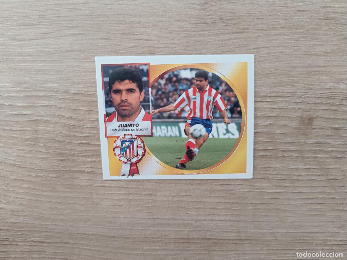 Cromos de f&uacute;tbol: CROMO DE FUTBOL LIGA ESTE JUANITO ATLETICO MADRID SIN PEGAR NUNCA PEGADO 1994 1995 94 95 D726
