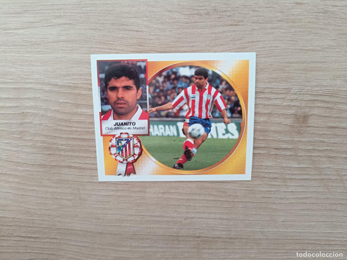 Cromos de f&uacute;tbol: CROMO DE FUTBOL LIGA ESTE JUANITO ATLETICO MADRID SIN PEGAR NUNCA PEGADO 1994 1995 94 95 D726
