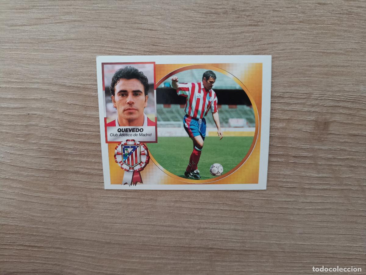 Cromos de f&uacute;tbol: CROMO DE FUTBOL LIGA ESTE QUEVEDO ATLETICO MADRID SIN PEGAR NUNCA PEGADO 1994 1995 94 95 D726