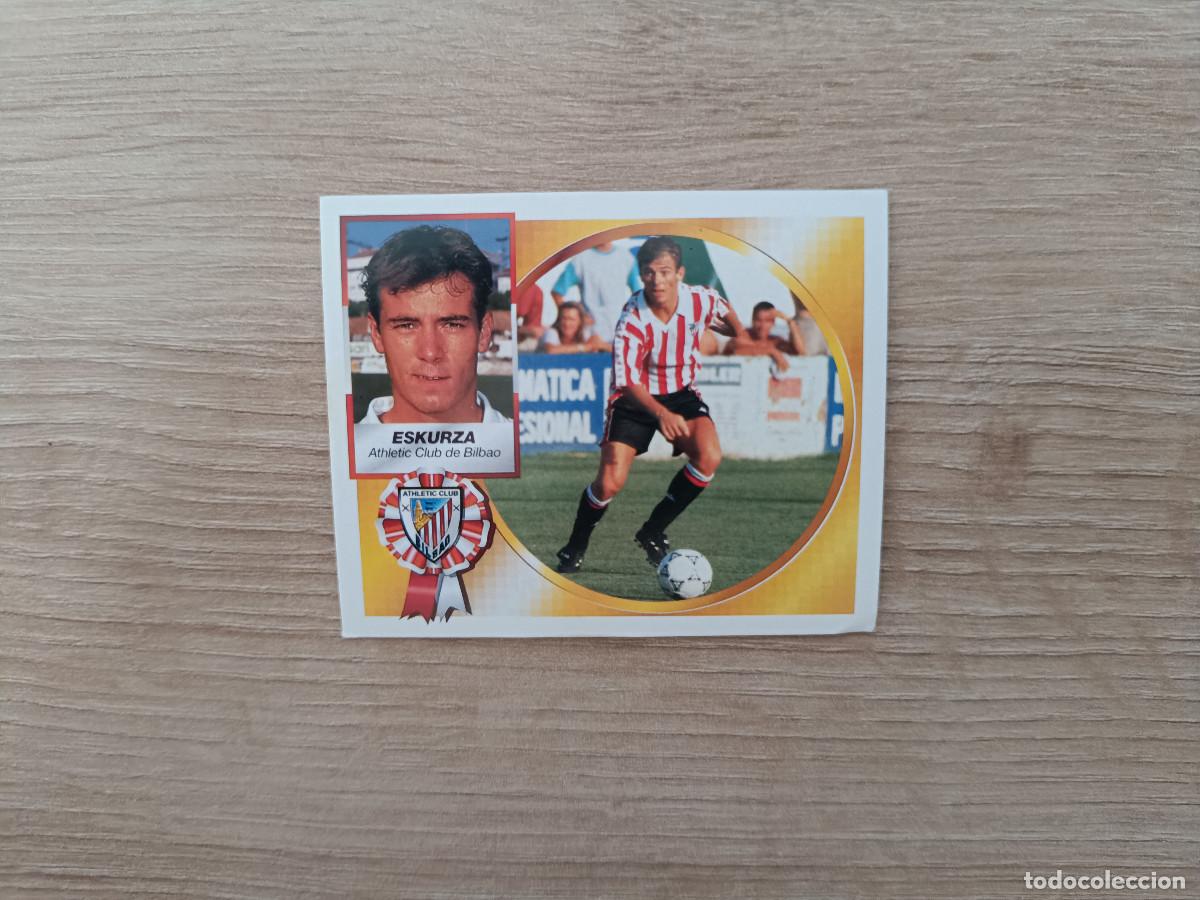 Cromos de f&uacute;tbol: CROMO DE FUTBOL LIGA ESTE ESKURZA ATHLETIC BILBAO SIN PEGAR NUNCA PEGADO 1994 1995 94 95 D726
