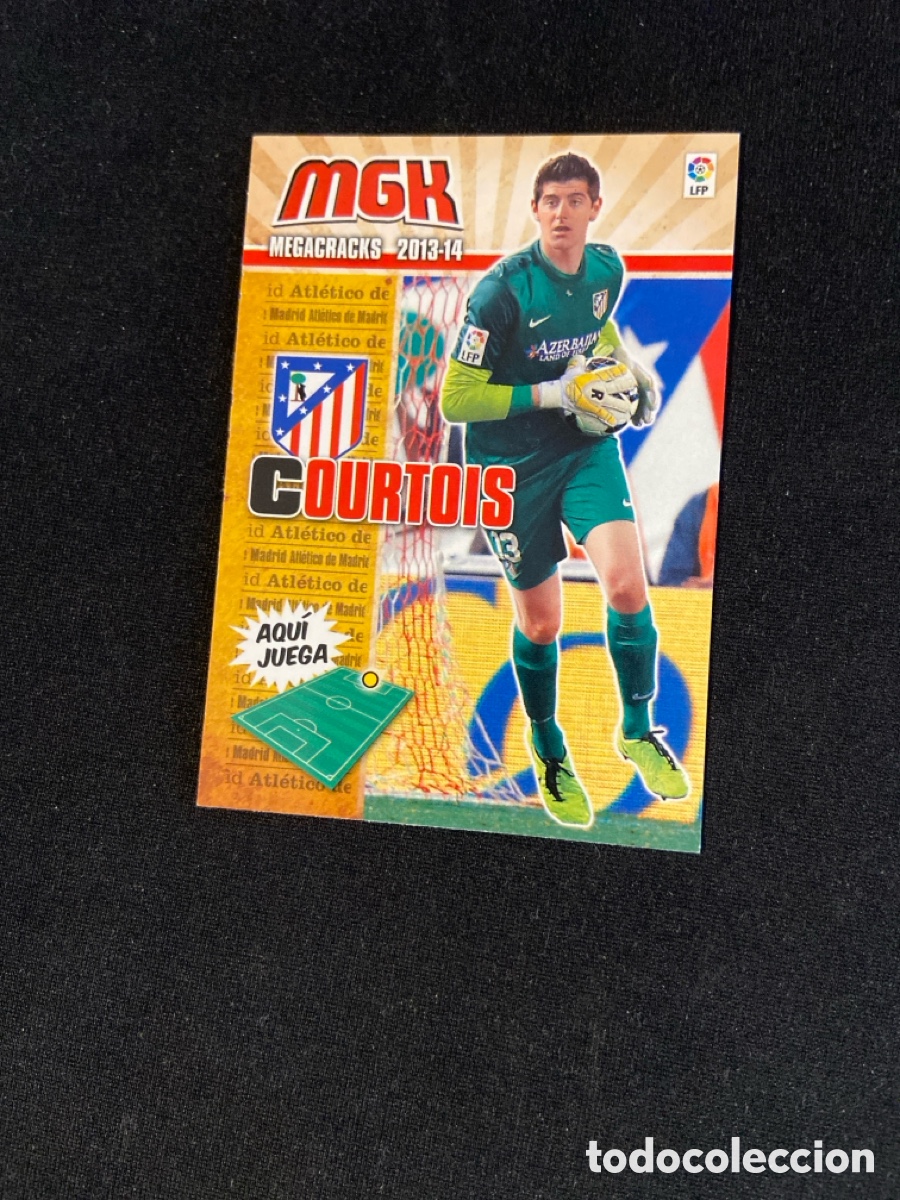 Figurine di Calcio: COURTOIS 38 (ATL&Eacute;TICO MADRID)
