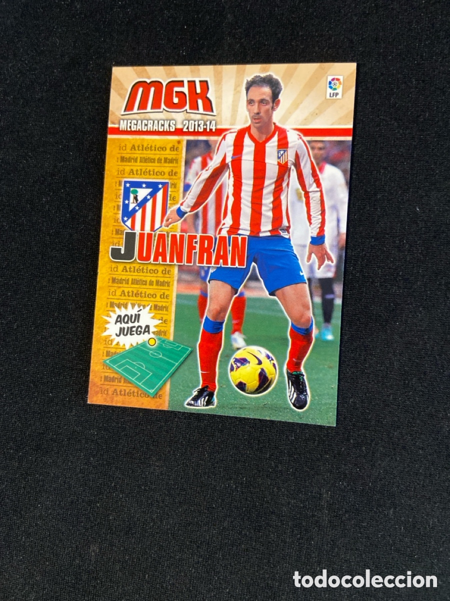 Figurine di Calcio: JUANFRAN 39 (ATL&Eacute;TICO MADRID)