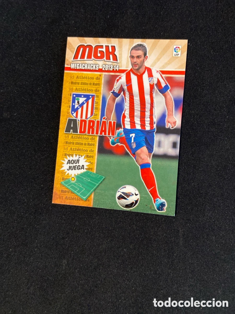 Cromos de Futebol: ADRI&Aacute;N 53 (ATL&Eacute;TICO MADRID)
