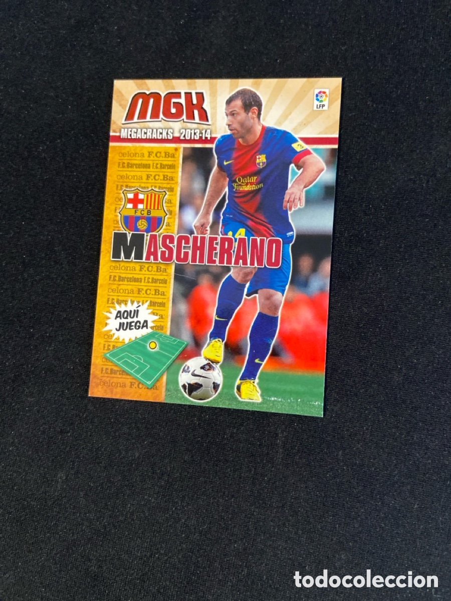 Figurine di Calcio: MASCHERANO 60 (BARCELONA)