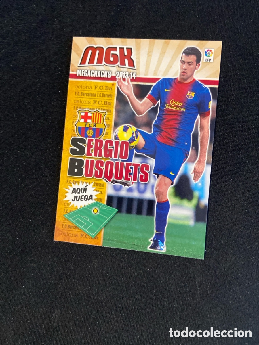 Figurine di Calcio: SERGIO BUSQUETS 63 (BARCELONA)