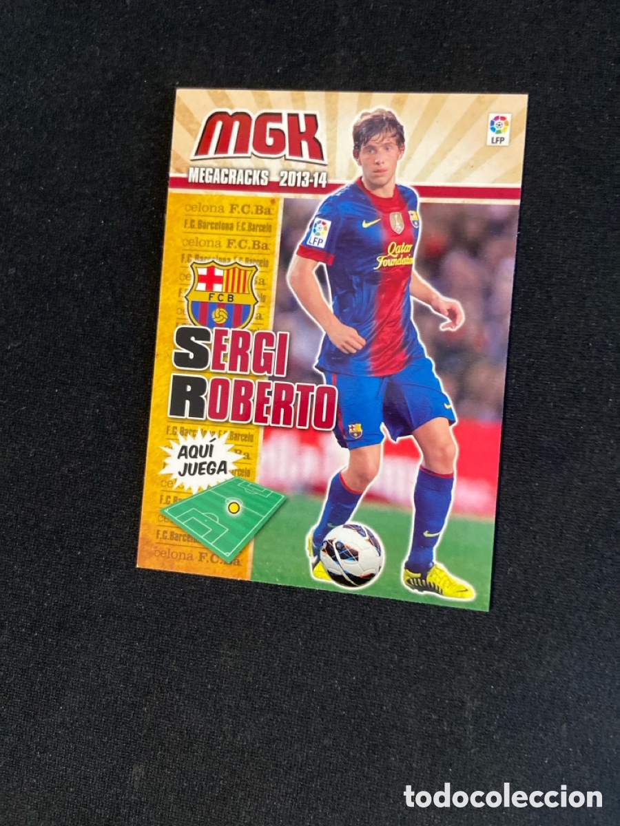 Cromos de Futebol: SERGI ROBERTO 70 (BARCELONA)