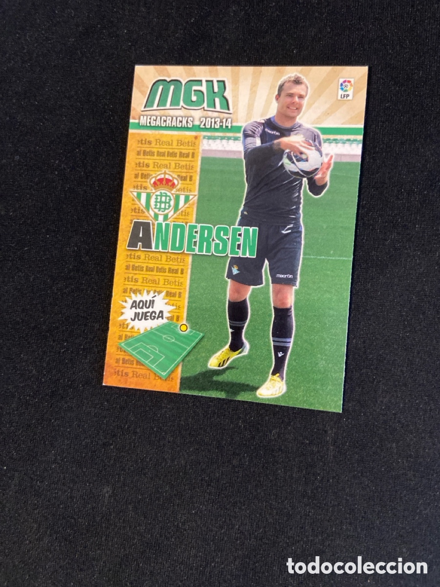 Cromos de Futebol: ANDERSEN 74 (BETIS) MEGA