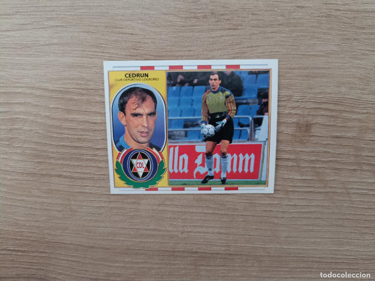 Cromos de Futebol: CROMO DE FUTBOL LIGA ESTE CEDRUN FICHAJE 27 LOGRO&Ntilde;ES SIN PEGAR NUNCA PEGADO 1996 1997 96 97 D726