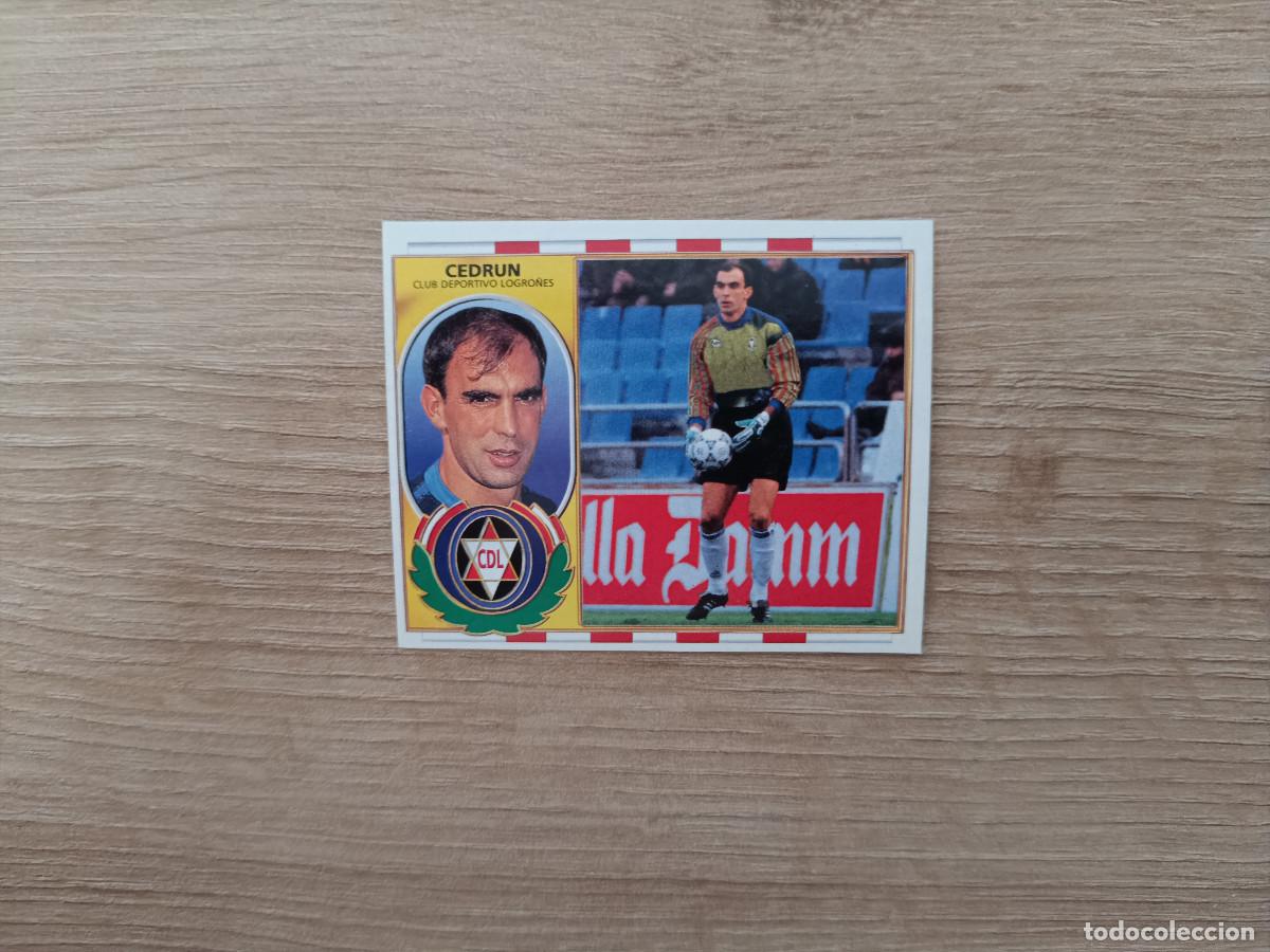 Fu&szlig;ball-Sticker: CROMO DE FUTBOL LIGA ESTE CEDRUN FICHAJE 27 LOGRO&Ntilde;ES SIN PEGAR NUNCA PEGADO 1996 1997 96 97 D726