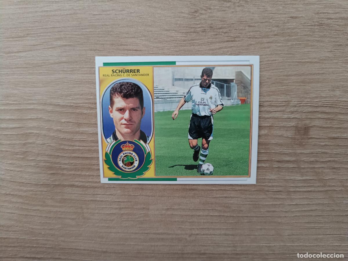 Cromos de Futebol: CROMO DE FUTBOL LIGA ESTE SCHURRER COLOCA RACING SIN PEGAR NUNCA PEGADO 1996 1997 96 97 D726