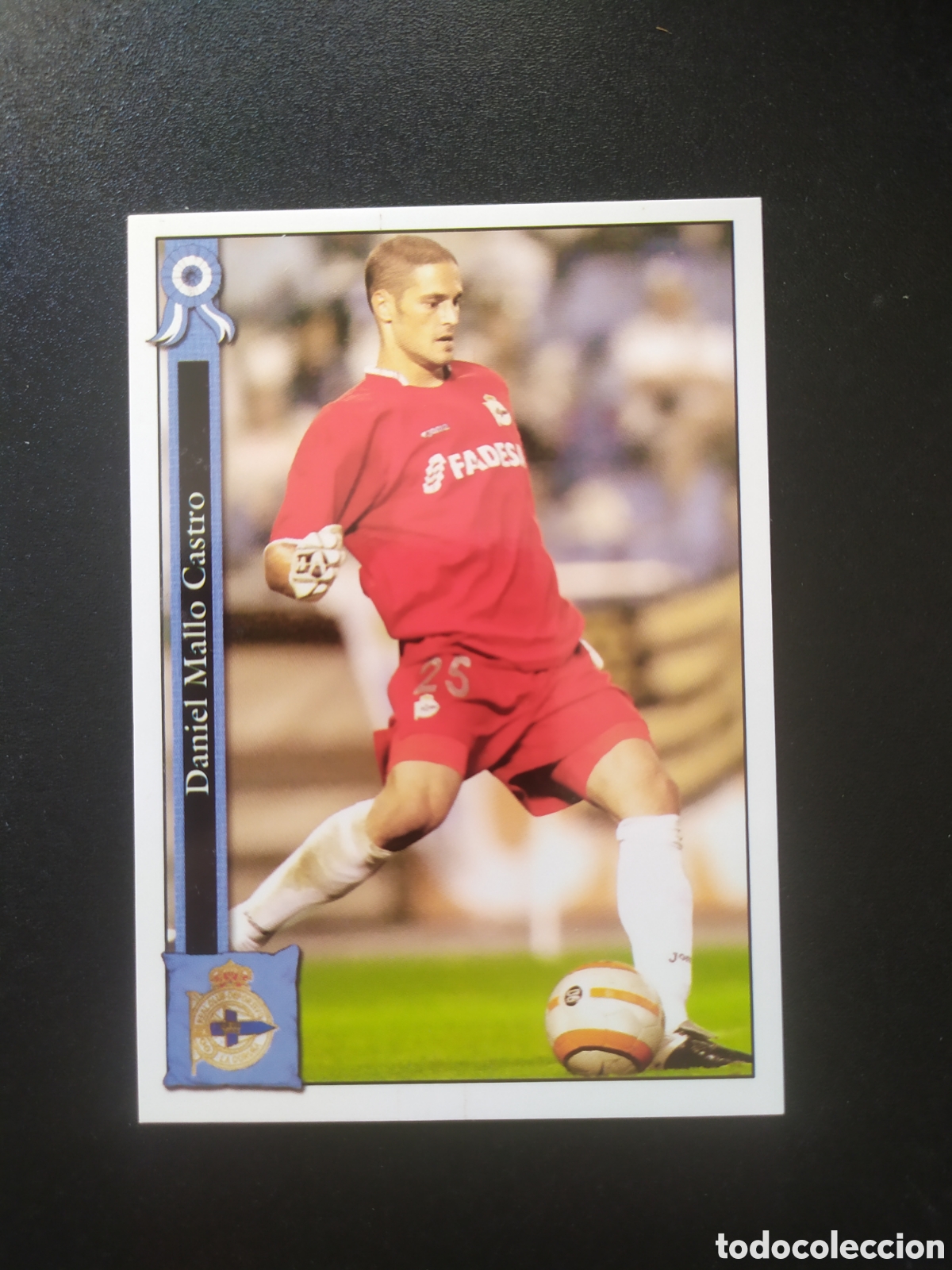 Cromos de Futebol: Mundicromo fichas Liga 2005 2006 05 06 Dani Mallo n&deg; 639 Deportivo Coru&ntilde;a