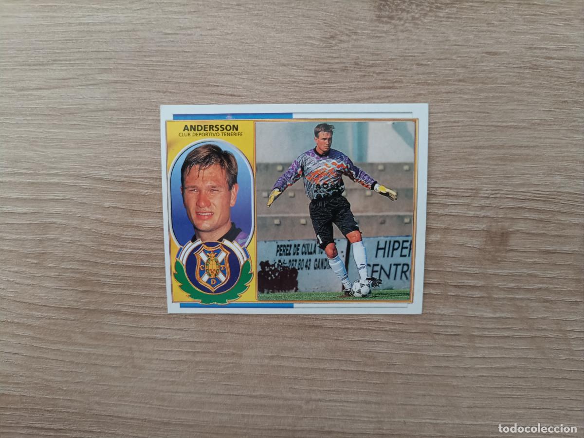 Cromos de f&uacute;tbol: CROMO DE FUTBOL LIGA ESTE ANDERSSON FICHAJE 21 TENERIFE SIN PEGAR NUNCA PEGADO 1996 1997 96 97 D726