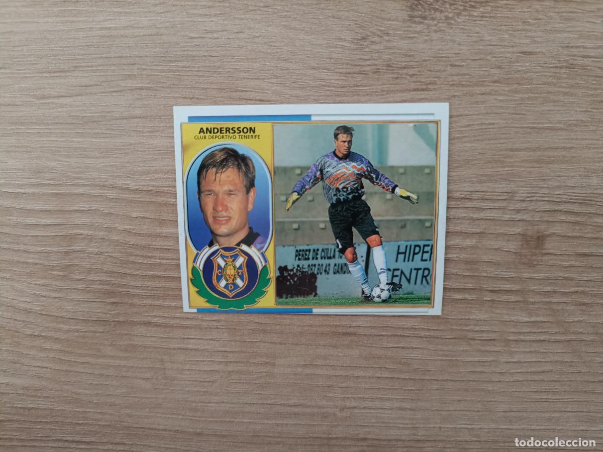 Cromos de f&uacute;tbol: CROMO DE FUTBOL LIGA ESTE ANDERSSON FICHAJE 21 TENERIFE SIN PEGAR NUNCA PEGADO 1996 1997 96 97 D726