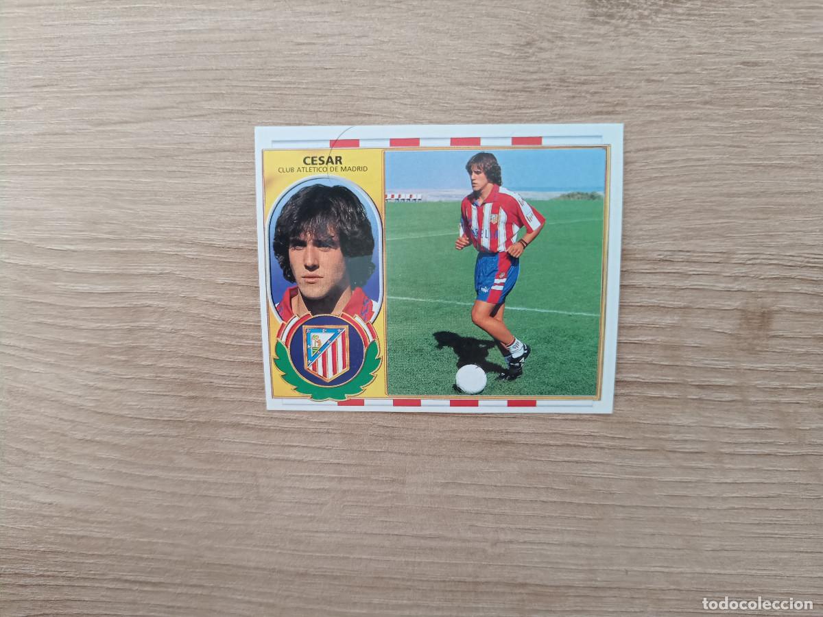 Cromos de f&uacute;tbol: CROMO DE FUTBOL LIGA ESTE CESAR FICHAJE 28 ATLETICO SIN PEGAR NUNCA PEGADO 1996 1997 96 97 D726