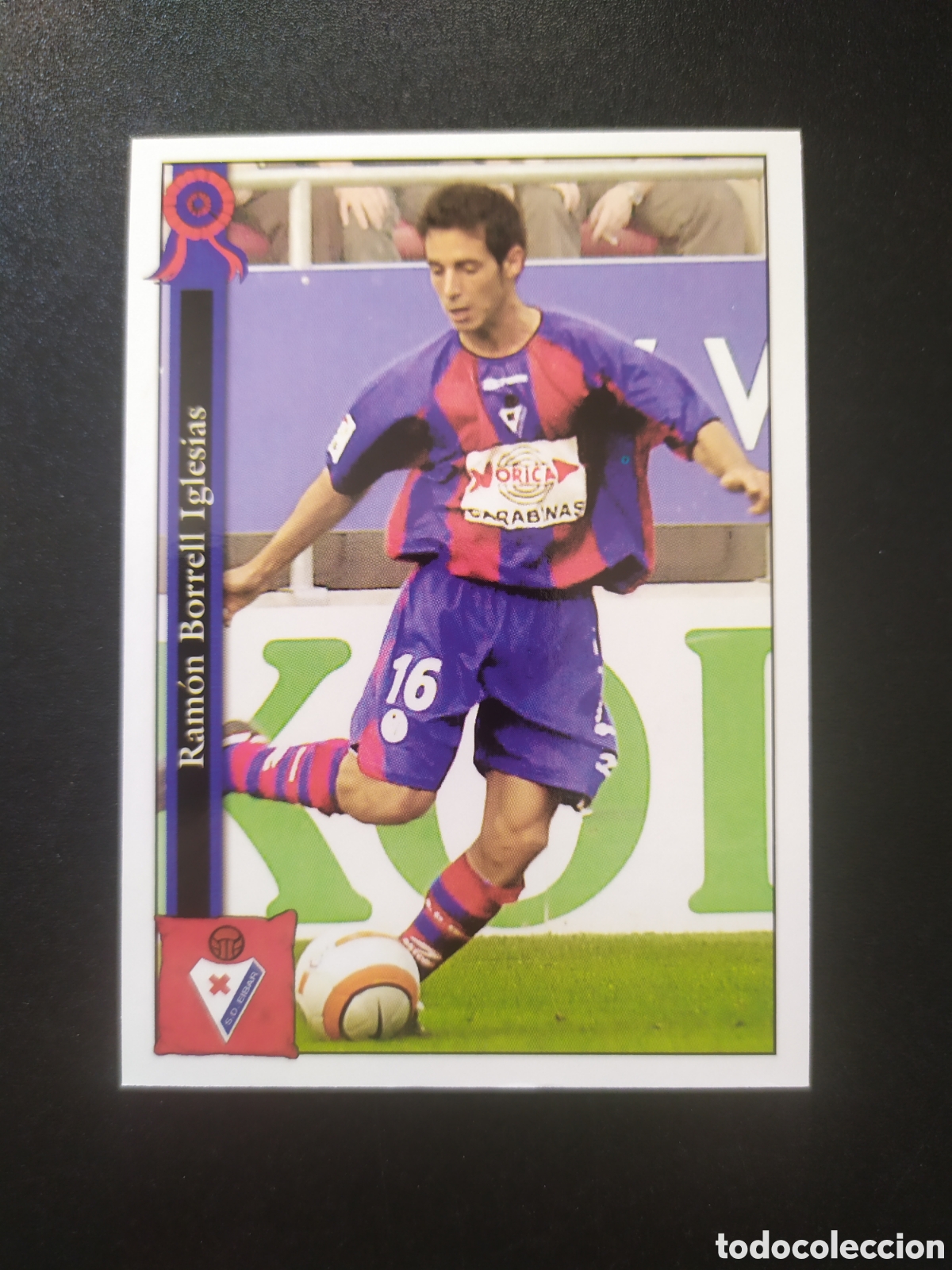 Football Stickers: Mundicromo fichas Liga 2005 2006 05 06 Borrell n&deg; 737 Eibar
