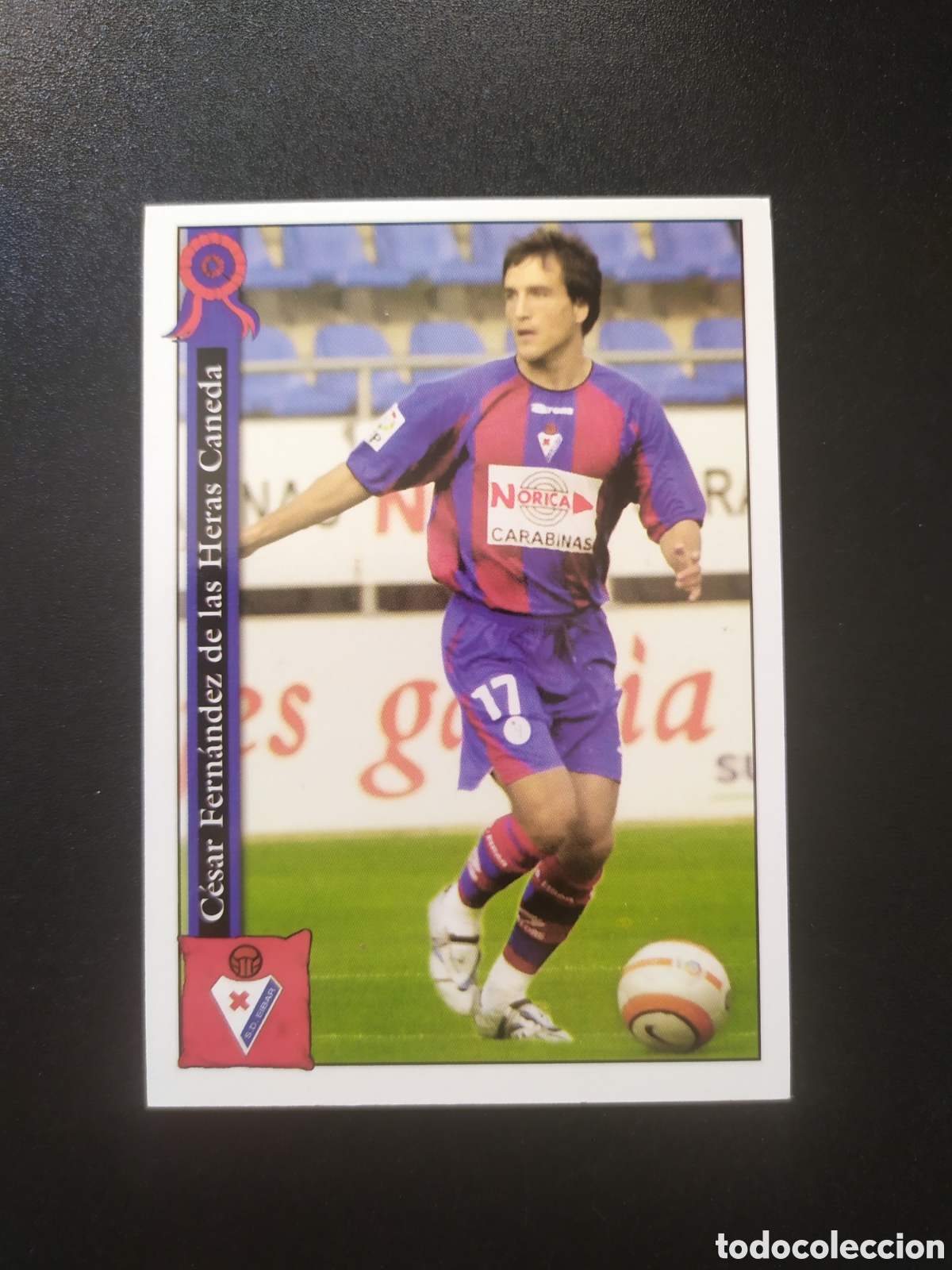 Football Stickers: Mundicromo fichas Liga 2005 2006 05 06 C&eacute;sar n&deg; 724 Eibar