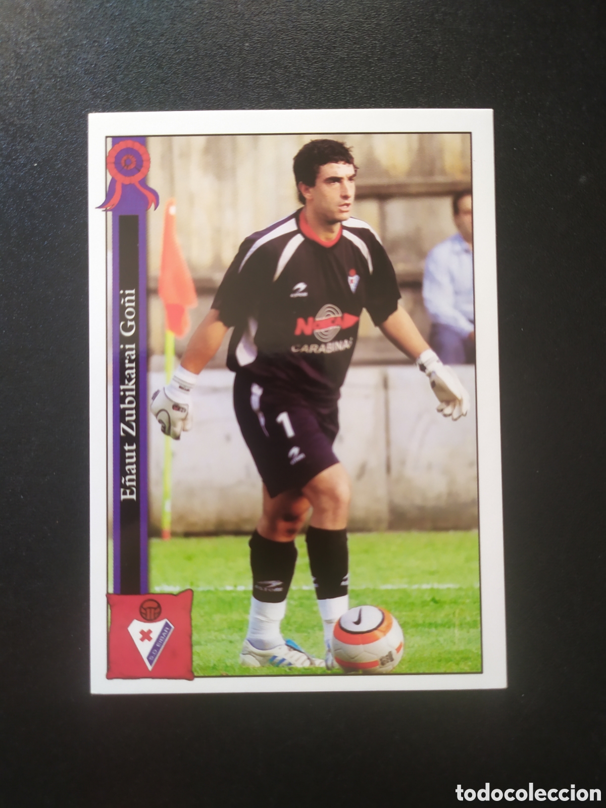 Football Stickers: Mundicromo fichas Liga 2005 2006 05 06 Zubikarai n&ordm; 1143 Eibar