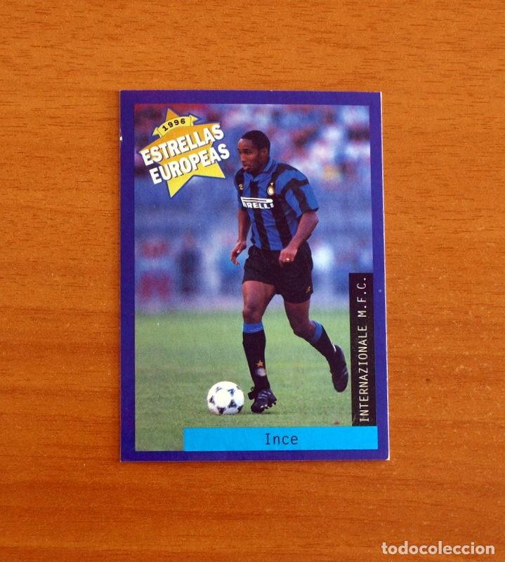 Football Stickers: Internazionale-Inter de Milan - N&ordm; 103 Paul Ince - Estrellas Europea Panini A&ntilde;o 1996