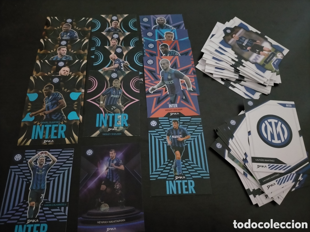 Football Stickers: Lote cromos daka Inter de Milan