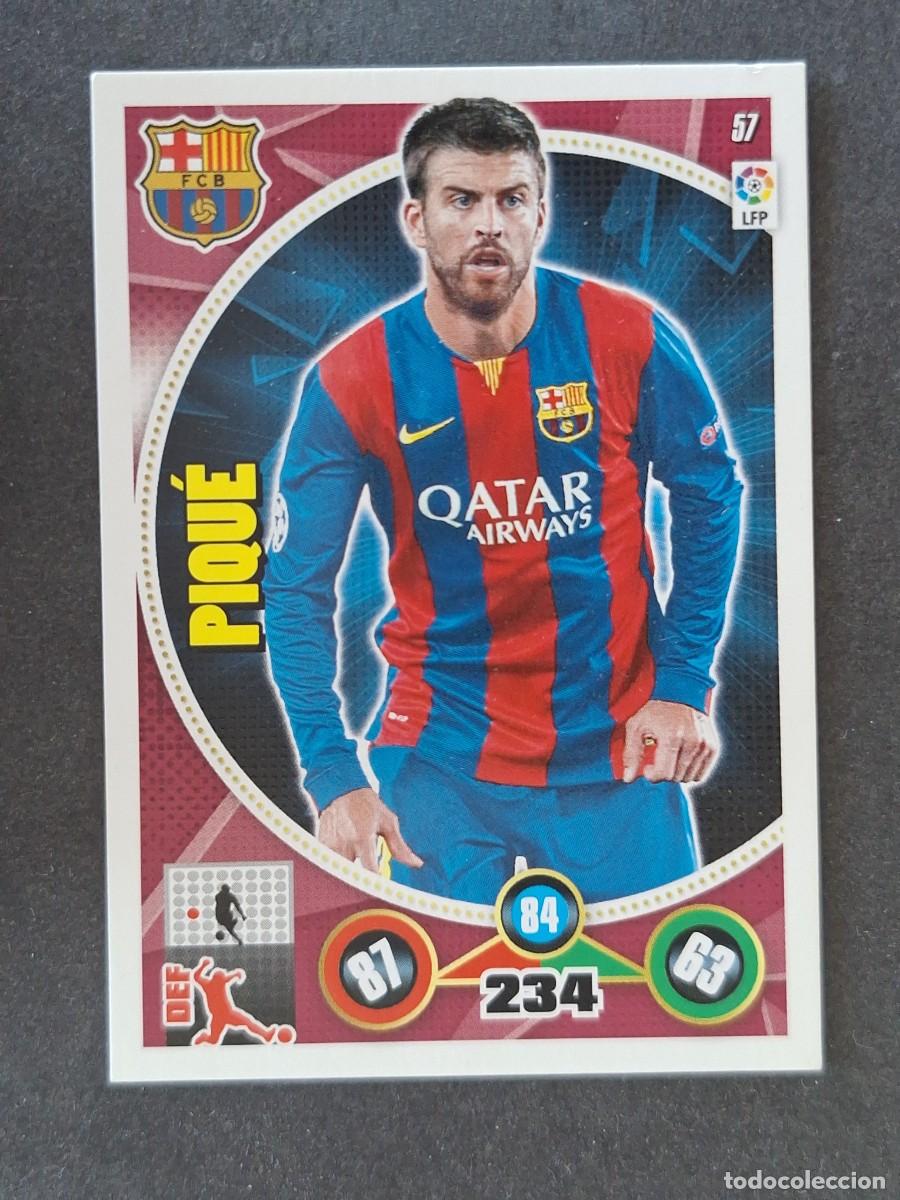 Football Stickers: PIQUE F. C. BARCELONA 57 PANINI ADRENALYN XL 2014 2015 14 15