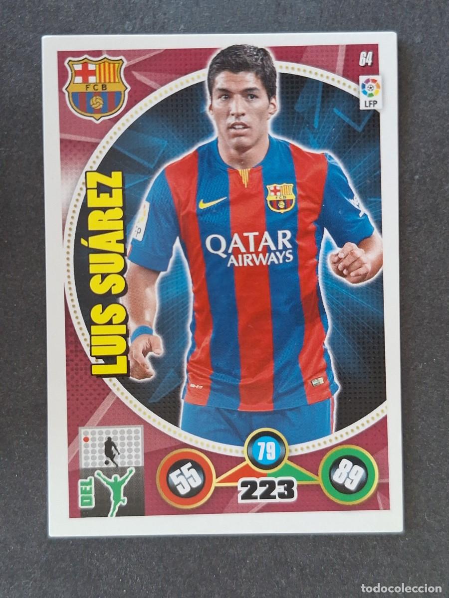Football Stickers: LUIS SUAREZ F. C. BARCELONA 64 PANINI ADRENALYN XL 2014 2015 14 15
