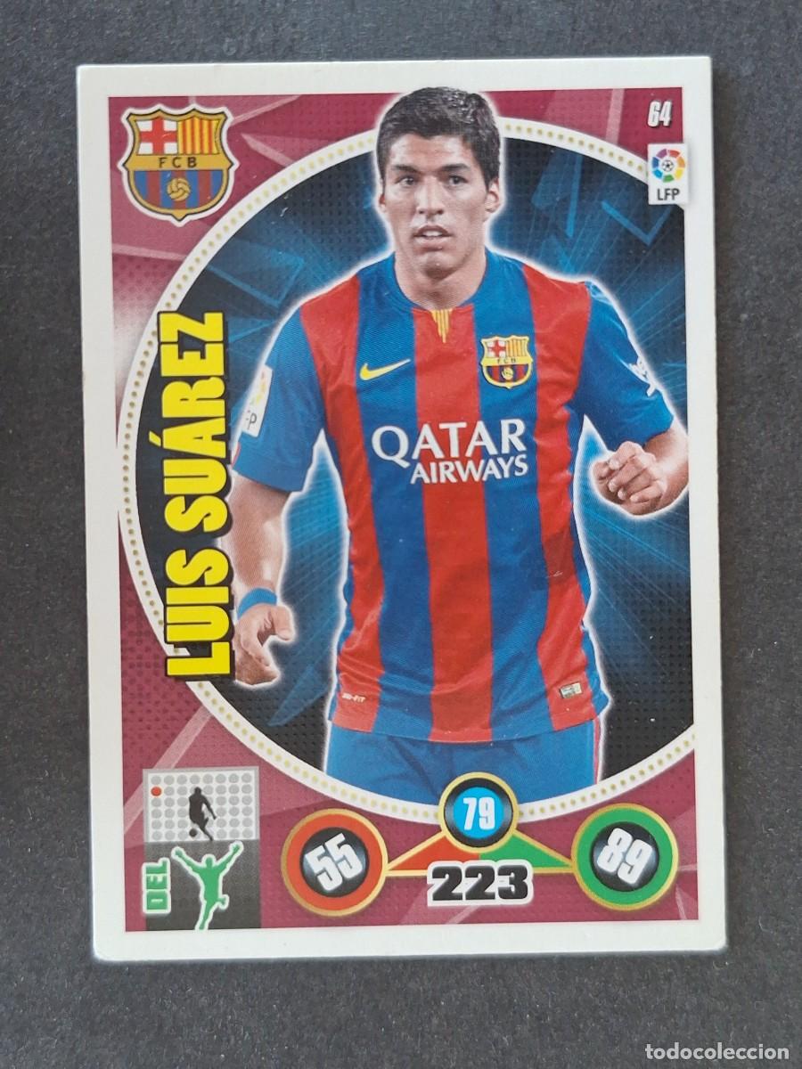 Football Stickers: LUIS SUAREZ F. C. BARCELONA 64 PANINI ADRENALYN XL 2014 2015 14 15