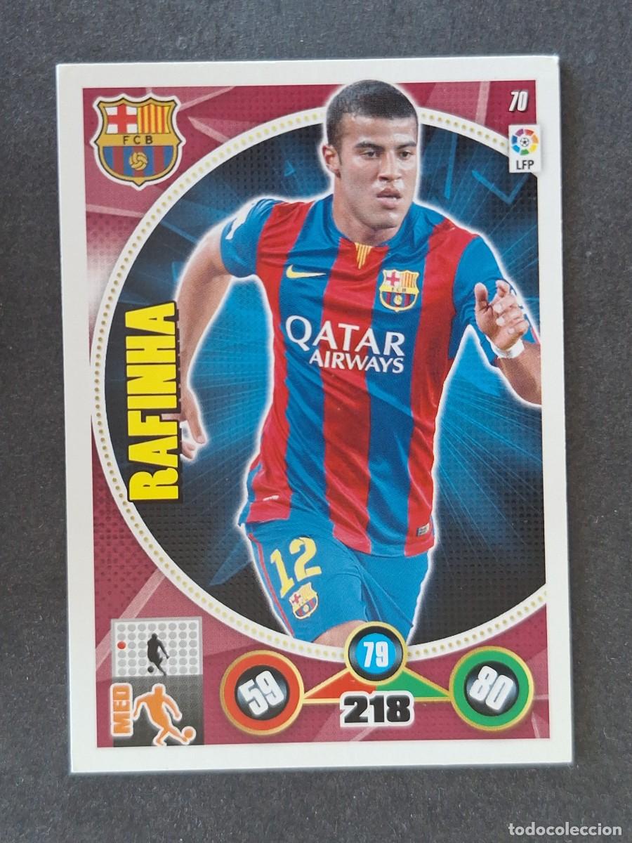 Football Stickers: RAFINHA F. C. BARCELONA 70 PANINI ADRENALYN XL 2014 2015 14 15