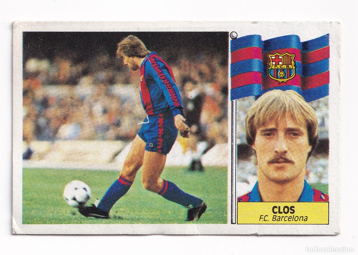 Football Stickers: Cromo f&uacute;tbol Clos Barcelona liga 1986 1987 Ediciones Este