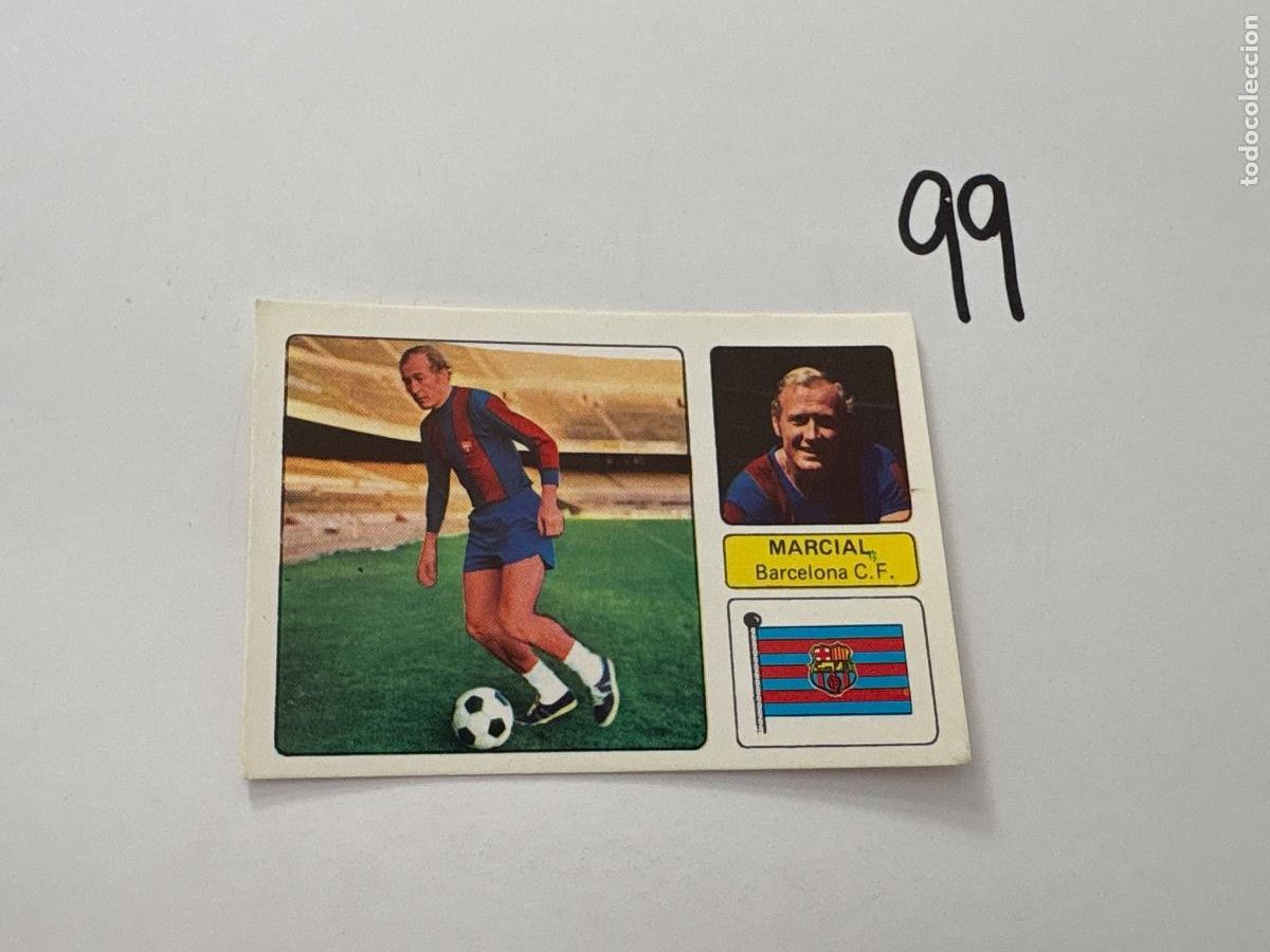 Fu&szlig;ball-Sticker: 22. CROMO BARCELONA MARCIAL FHER 1973-1974 73-74 SIN PEGAR