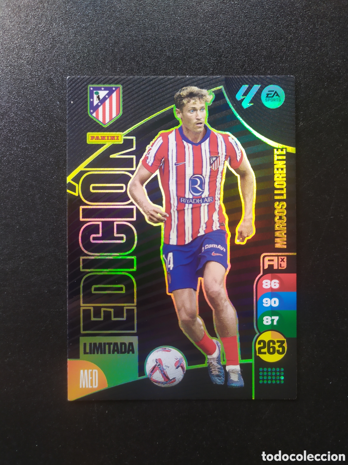 Football Stickers: Adrenalyn 2024 2025 24 25 panini Marcos Llorente edicion limitada Atl&eacute;tico Madrid
