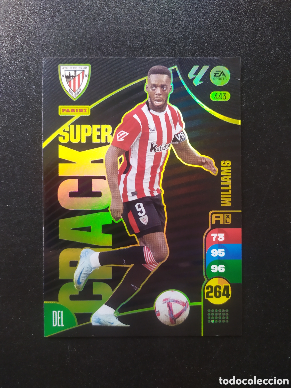 Football Stickers: Adrenalyn 2024 2025 24 25 panini I&ntilde;aki Williams super crack n&deg; 443 Athletic Bilbao