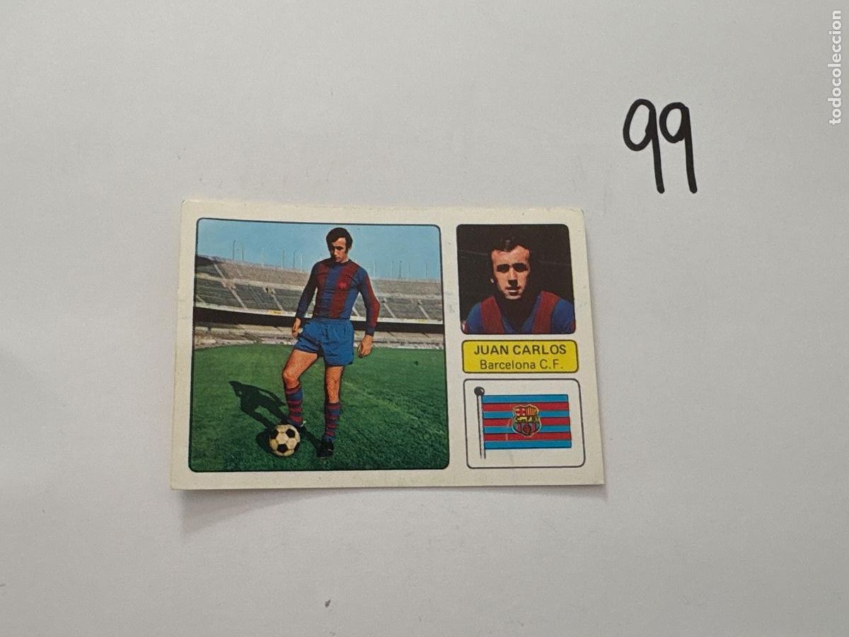 Cromos de f&uacute;tbol: 22. CROMO BARCELONA JUAN CARLOS FHER 1973-1974 73-74 SIN PEGAR