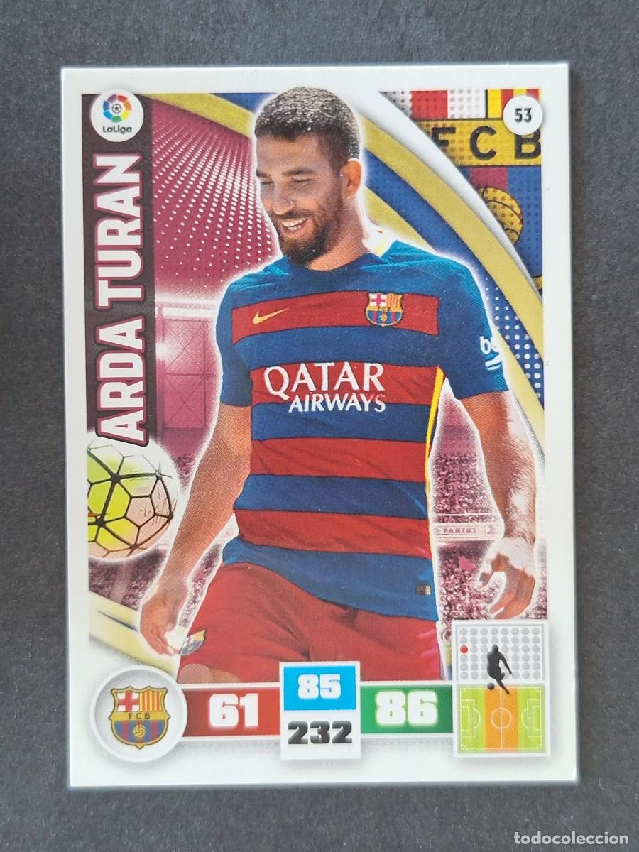 Football Stickers: ARDA TURAN F. C. BARCELONA 53 PANINI ADRENALYN XL 2015 2016 15 16