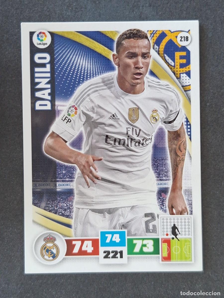 Football Stickers: DANILO REAL MADRID 218 PANINI ADRENALYN XL 2015 2016 15 16