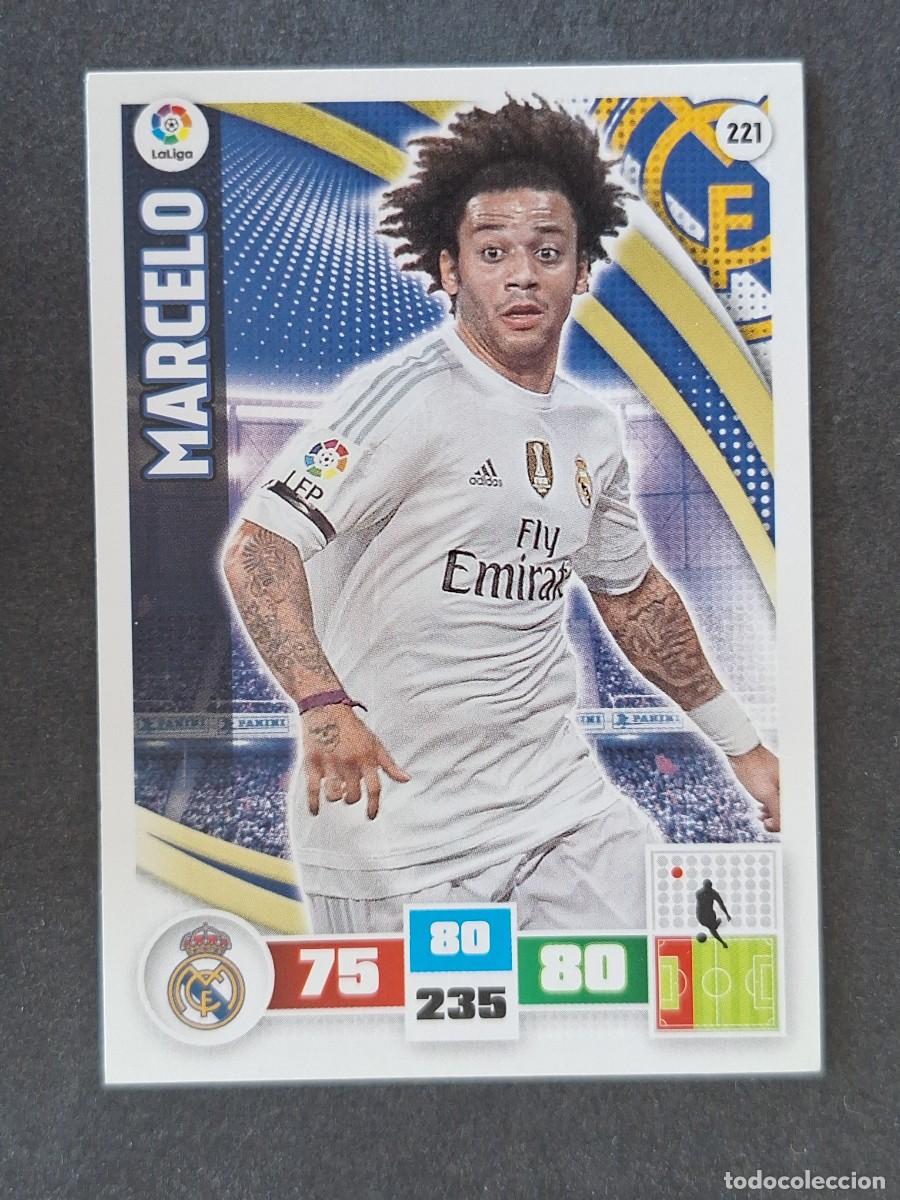 Cromos de f&uacute;tbol: MARCELO REAL MADRID 221 PANINI ADRENALYN XL 2015 2016 15 16